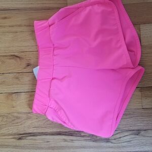 Lands' End Hot Pink Swim Shorts